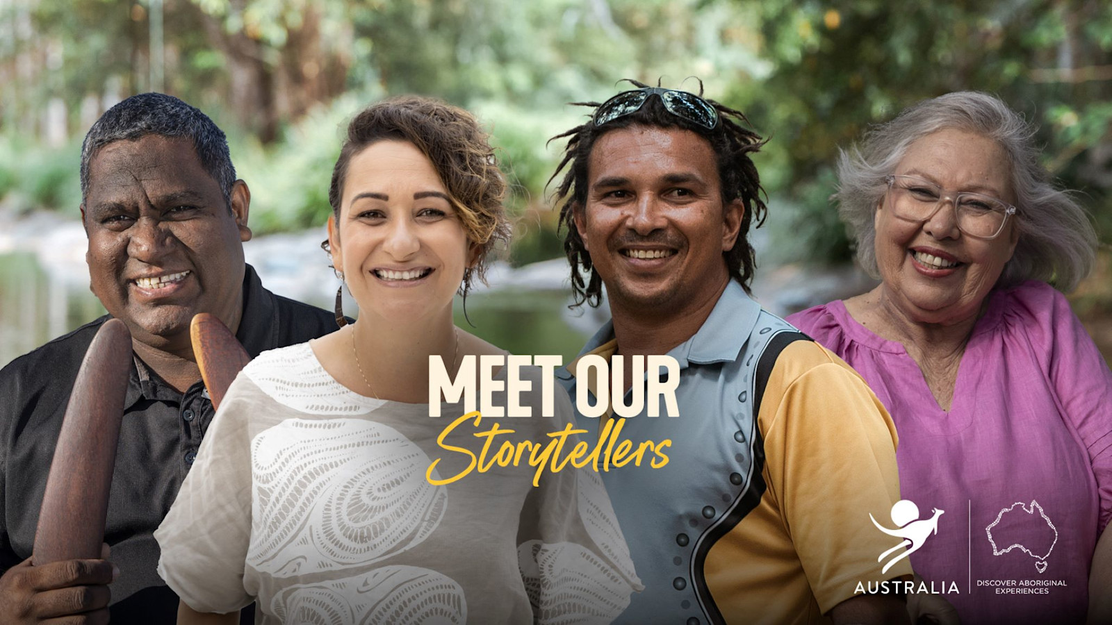 Meet our Storytellers - Johani Mamid, Elisha Kissick, Juan Walker, Dale Tilbrook