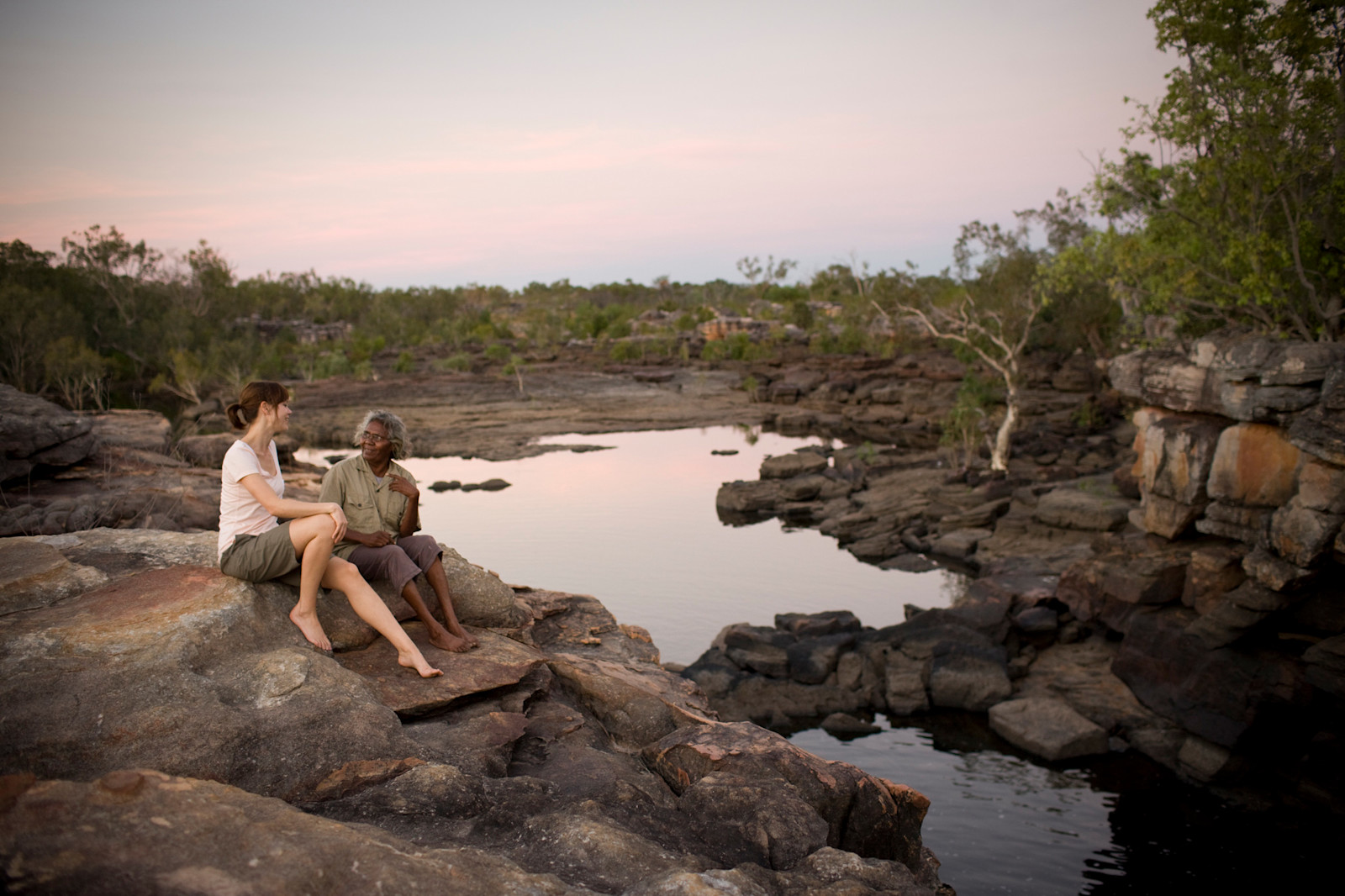 On a tour with Davidsons Arnhemland Safaris in the Northern Territory © Tourism NT