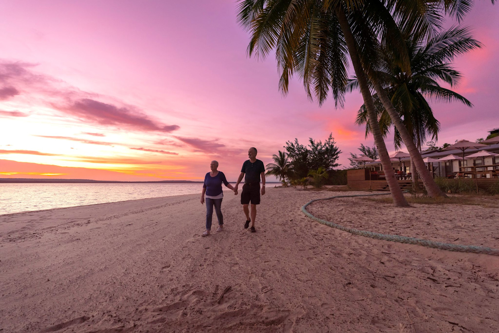 Sunset at Tiwi Island Retreat, Northern Territory © Sealink
