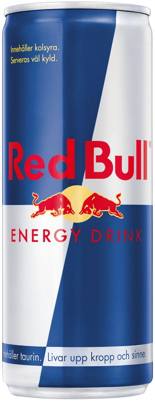Packshot of Red Bull Energy Drink