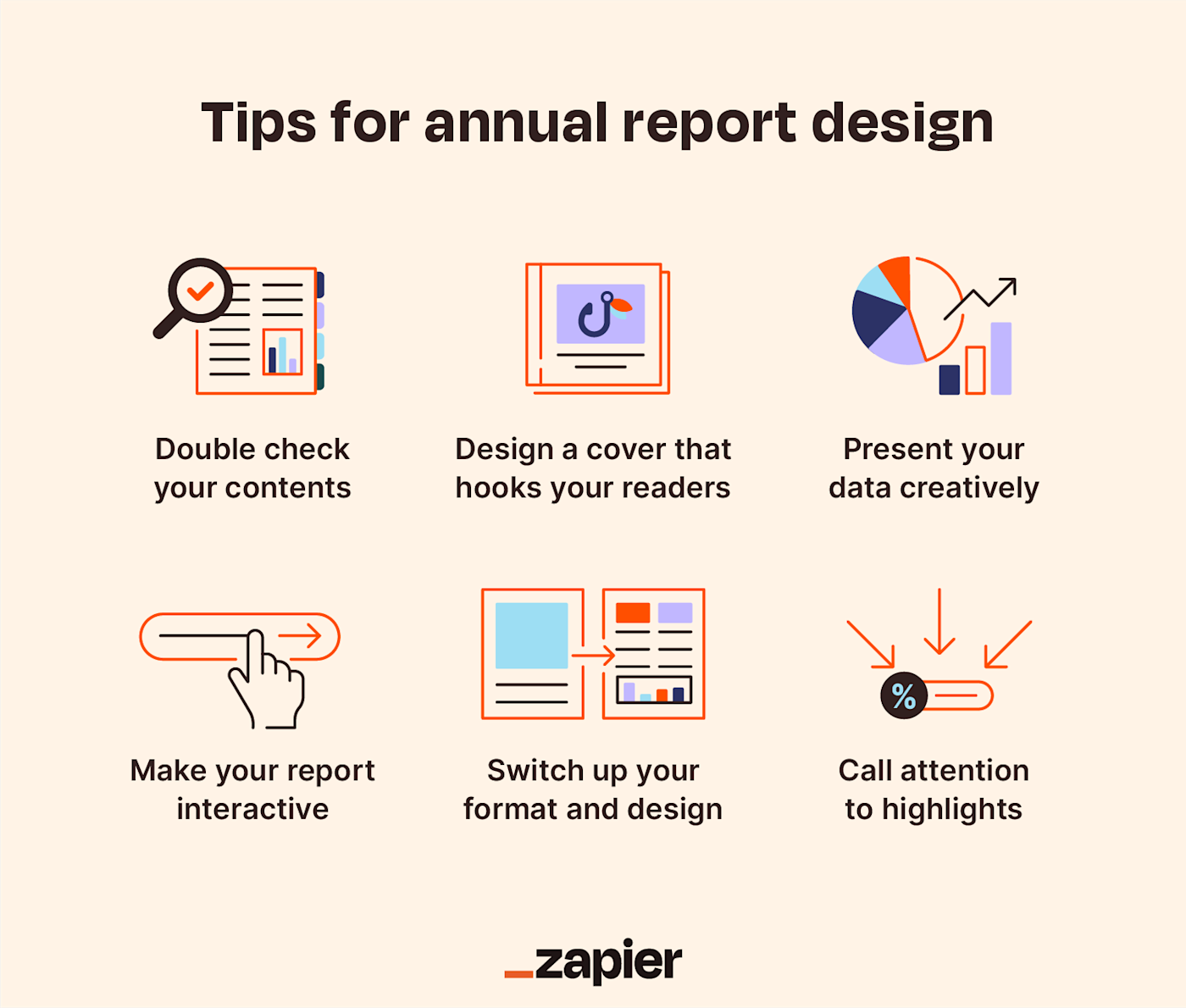 Annual report design tips to help users captivate and impress their readers