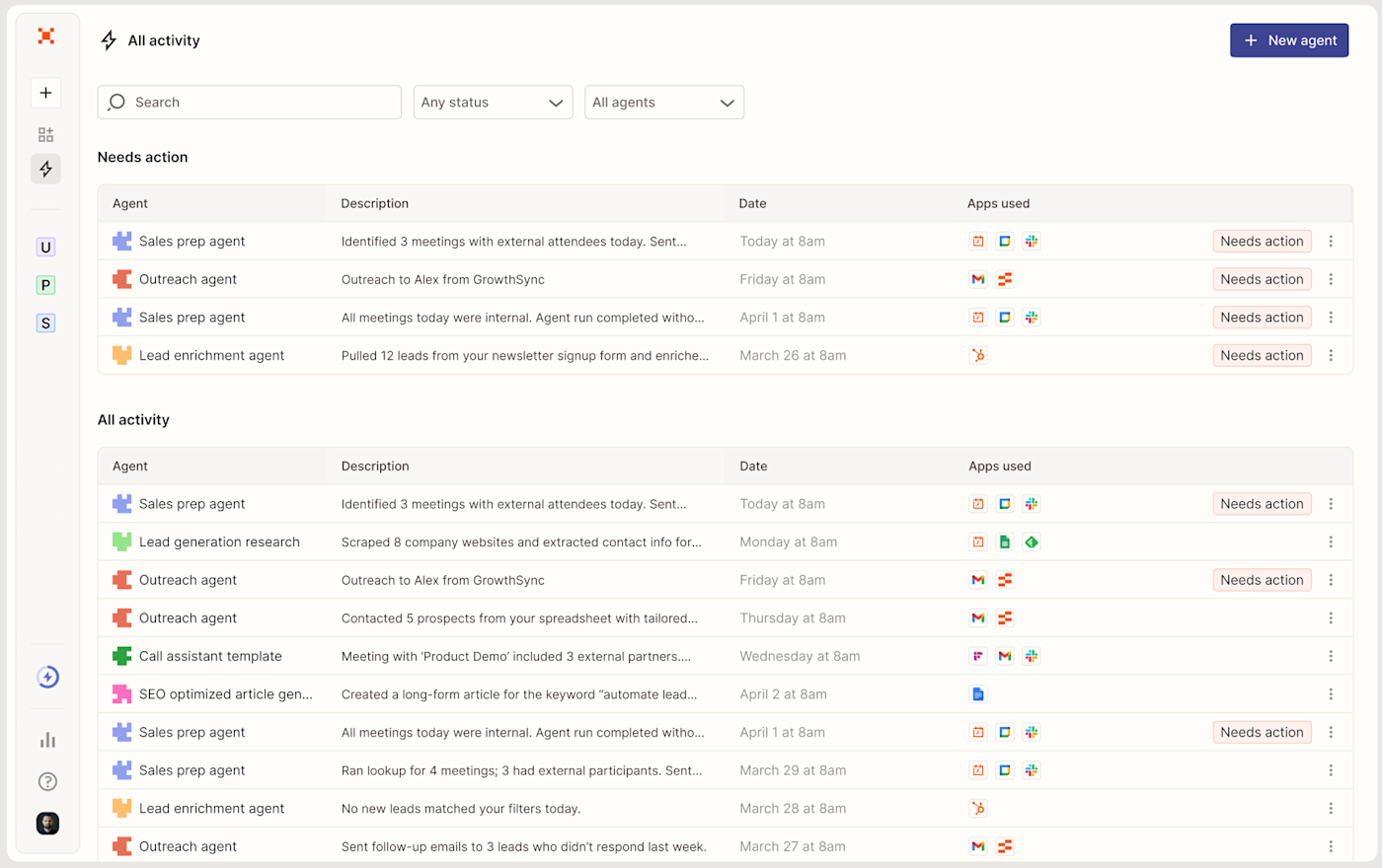 A sneak peek at Zapier Agents.