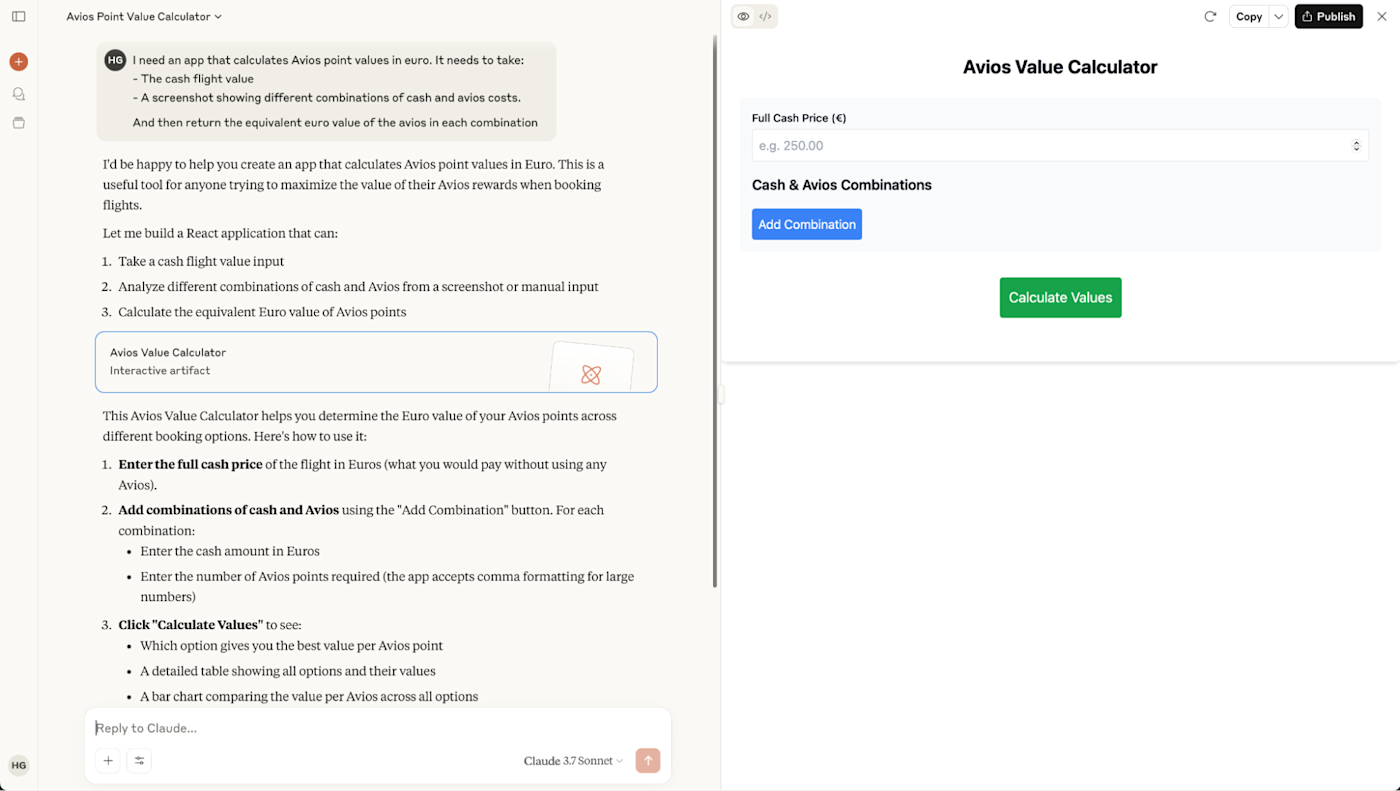 Claude, our pick for the best ChatGPT alternative for professionals
