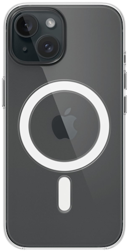 Apple iPhone 15 Clear Case met MagSafe