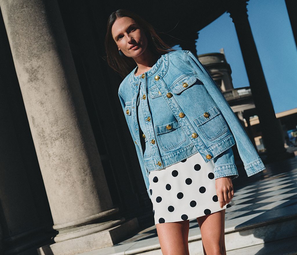How to wear polka dots