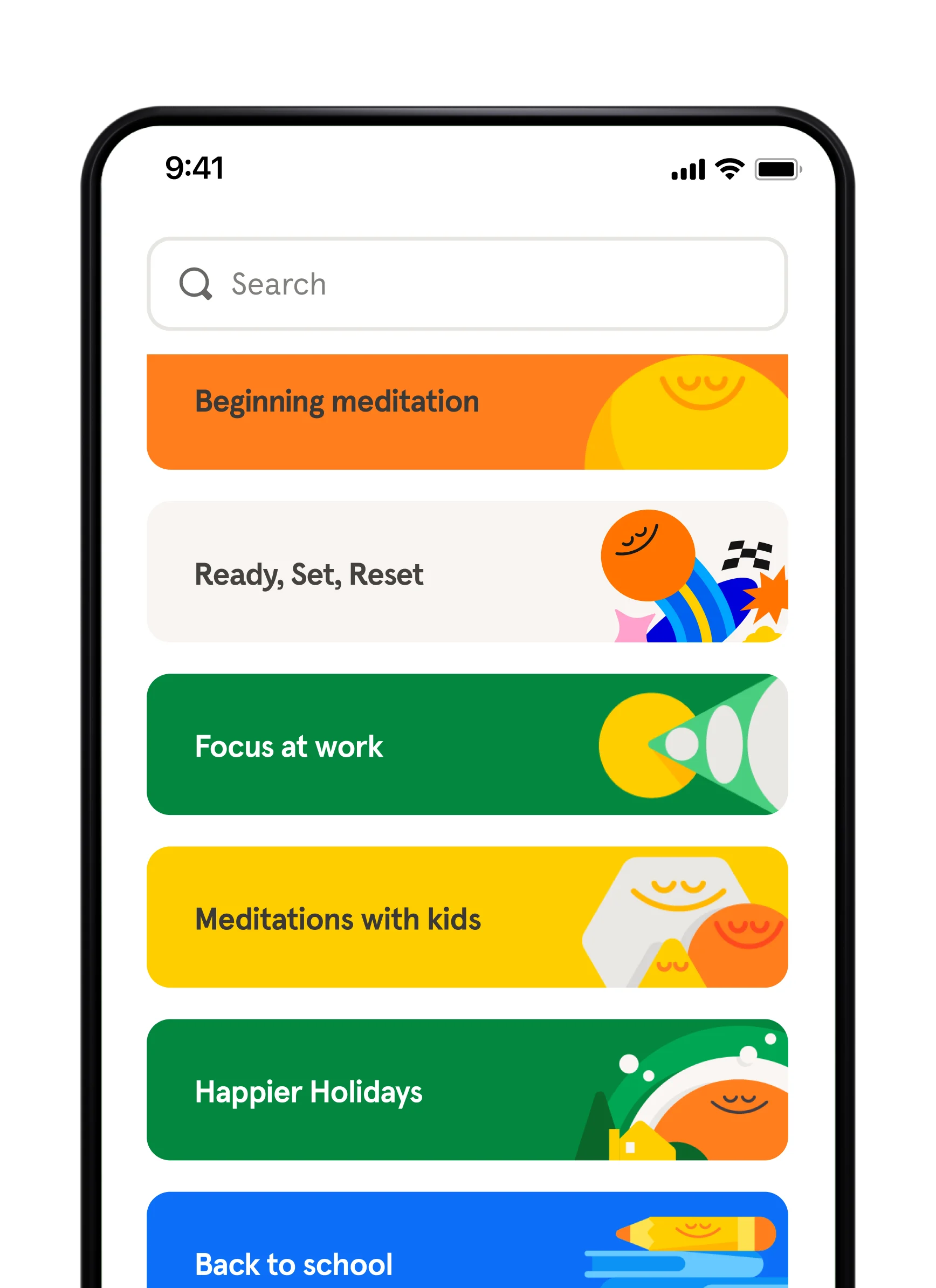 Phone-Mock-Layout-Frame 3x -- Guided meditations