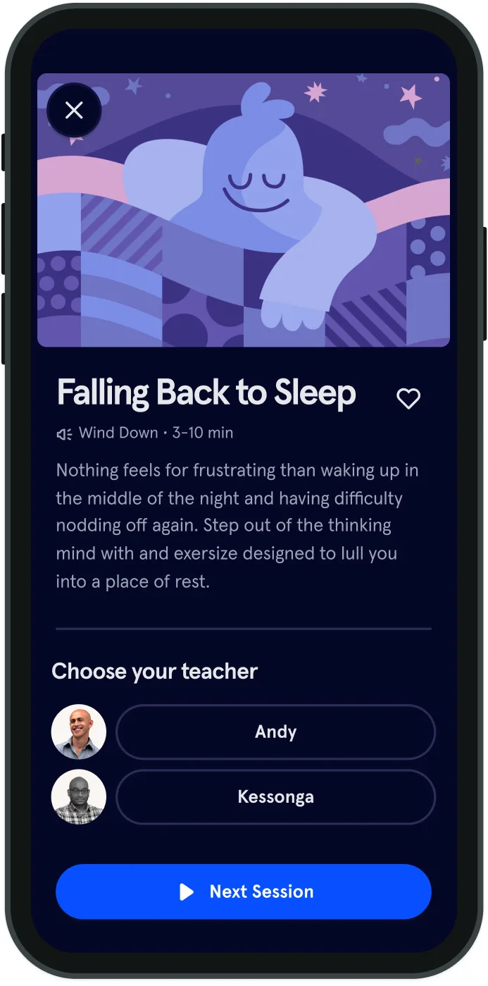 Falling Back to Sleep