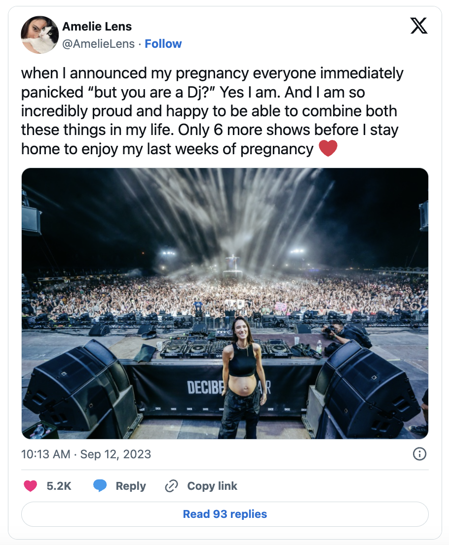 Amelie Lens Twitter