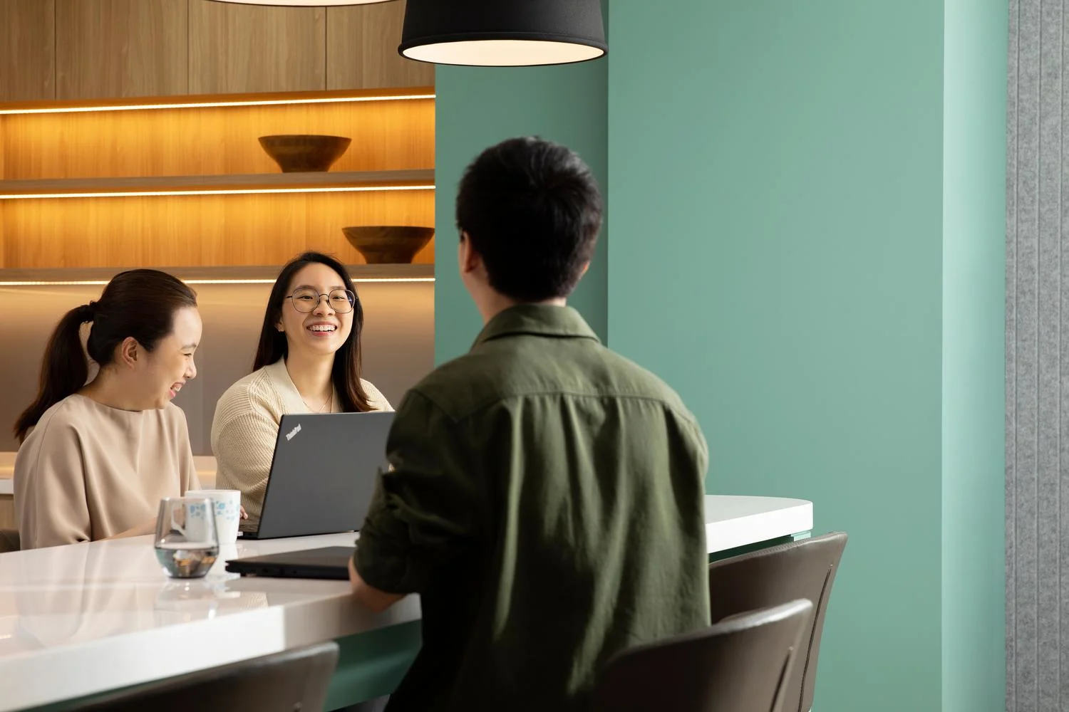 Neste people at APAC innovation center in Singapore.