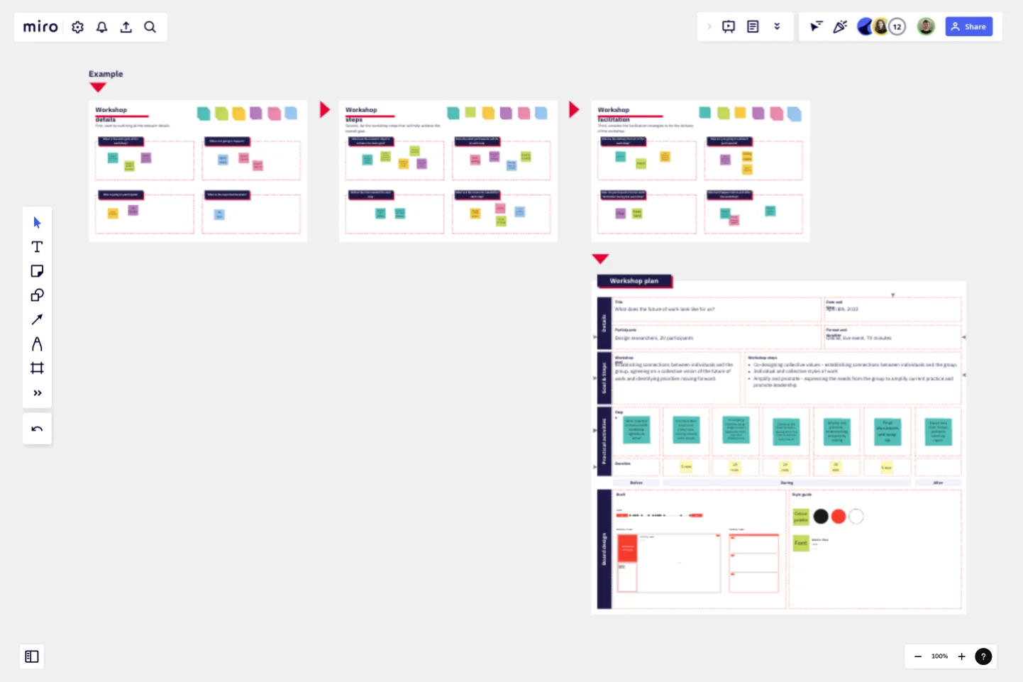 Workshop Planner template